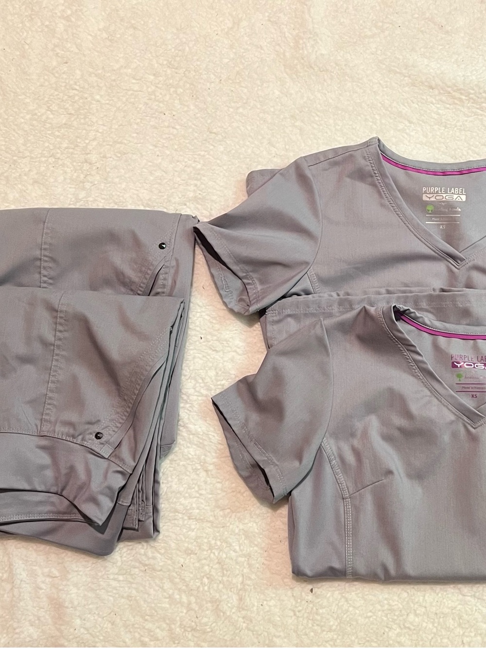 Purple Label Yoga Scrub Sets
